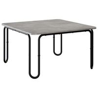 mesa de centro gris hormigon 795 x 795 x 45 cm vidaxl