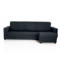 funda de sofa chaise longue elastica strada brazo derecho corto gris funda para sofa chaise longue elastica