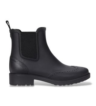 Lauren Ralph Lauren para mujer. 802945876001 Botas de agua Preslie de goma negro (40), 1 a 3cm, Ninguno, Casual, PVC