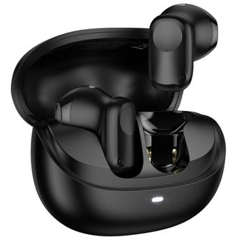 Auriculares Hoco EQ25 inalambricos Bluetooth para llamadas y musica con estuche Negro