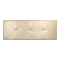 cabecero tapizado isla 160x55 cm polipiel beige kamibia
