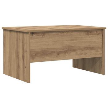 Mesa De Café - Mesa De Centro - Mesa Baja Roble Artesanal 102 X 50,5 X 46,5 Cm