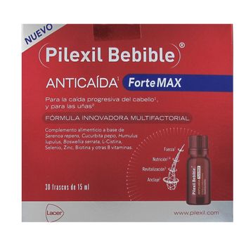 Pilexil Bebible anticaida Forte MAX 30 frascos 15ml
