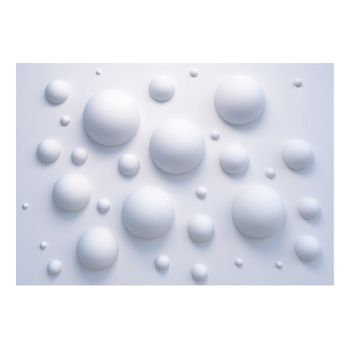 Papel Pintado 3d - Pared De Las Burbujas (250x175 Cm)
