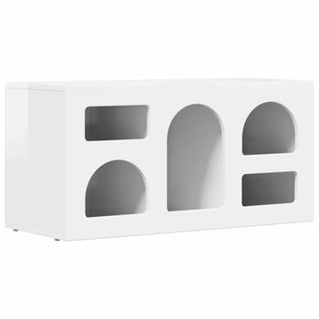 Mueble De Tv Elst 80 X 35 X 40 Cm Brillante Vidaxl