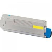 compatible yellow oki 45396301 standard capacity toner cartridge