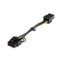 startech cable adaptador de alimentacion pci express 6 pines a 8 pines