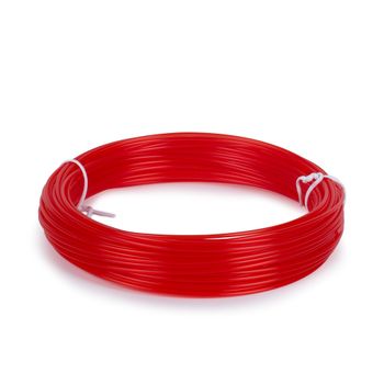 PLA i3D Tested Rojo Transparente 1,75 mm - Muestra 50 gr