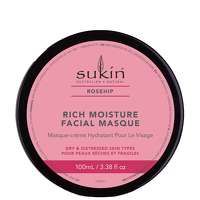 sukin rosehip rich moisture facial masque 100ml