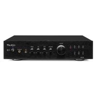 amplificador estereo audizio ad220 2x200w rms bluetooth 50 wi-fi subwoofer control remoto