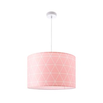 Lámpara colgante Loro rosa