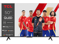 reacondicionado seminuevo muy bueno tv qled 50 - tcl 50p7k uhd 4k aipq processor smart tv dvb-t2 60 hz pantalla hva dolby atmos negro