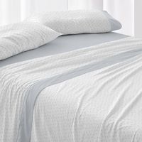 juego de sabanas burrito blanco cama de 90 cm franela floral color azul