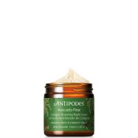 crema hidratante de noche aguacate y pera antipodes 60g