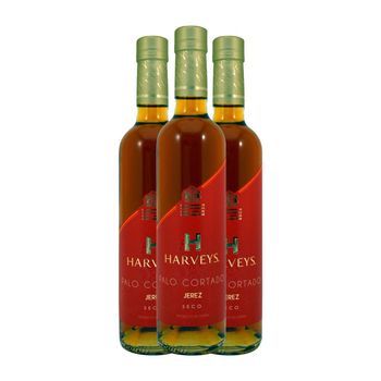Harvey's Vino Generoso Palo Cortado Jerez-xérès-sherry Botella Medium 50 Cl 19% Vol. (pack De 3 Unidades)