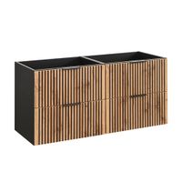 mueble bajo lavabo 120cm tableros de melamina y mdf madera imitacion