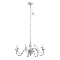 lampara de techo gris 77x77x134