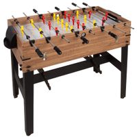 colorbaby - mesa multijuegos 3 en 1 futbolin con patas air hockey billar 81x42x60 cm para 2-4 jugadores fabricado de madera y acero robusta y duradera alta calidad juegos mesa futbolines