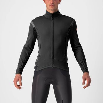 Castelli Perfetto Ros 2 Jacket - M - Light Black/Black Reflex
