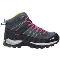cmp zapatillas de senderismo rigel mid wp para mujer