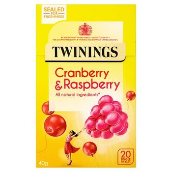 Twinings Cranberry & Raspberry Envelope Tea 20