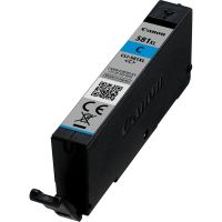 cartucho de tinta original canon cli-581xl cian