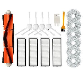 Repuestos Para Aspiradora Robot Xiaomi Dreamebot L10s Ultra, Cepillo Lateral Principal, Filtro Hepa, Mopa Y Trapo ~25457