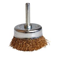 qty 1 spindle mounted 50mm cup wire brush