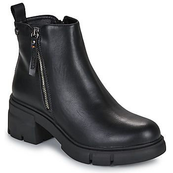 Refresh Botines 171054-BLACK para mujer