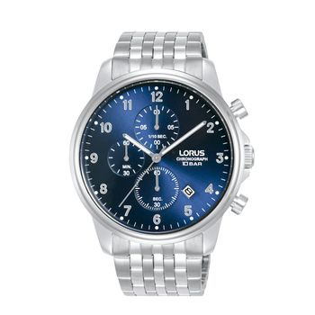 Lorus Reloj Hombre Caja De Acero Pulsera Acero De Color Plata Resistente Al Agua 10 Atm Rm337jx9