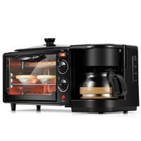 maquina multifuncional para desayuno y comida cafetera horno y plancha sokany