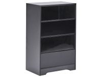 comoda de 5 cajones  negro