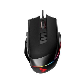 Ratón Savio con cable 12400 DPI RGB LED botones programables para gaming