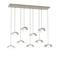 lampara colgante nera moca 9 luces