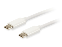 cable usb platinum usb-c macho a usb-c macho 2m equip color blanco