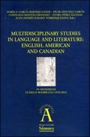multidisciplinary studies in language and literature english american and canadian