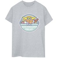 disney camiseta manga larga the mandalorian eggcellent easter para mujer