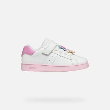 GEOX Eclyper Niña Blanco/rosa Oscuro