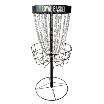 Viking Discs Royal Basket Cesta De Disc Golf, Black Edition
