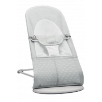 hamaca balance soft babybjorn material tejido mesh color platablanco