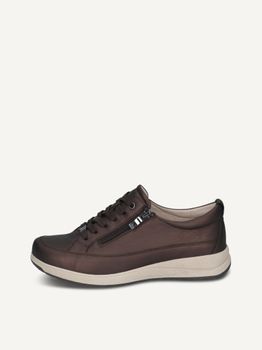 CAPRICE Low shoes, brown, made of Leather, Size 38