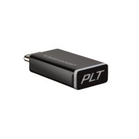 adaptador bluetooth usb-c poly bt600 cable negro