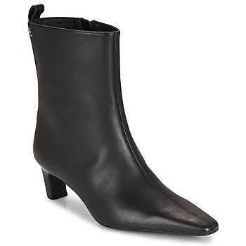 Tommy Hilfiger Botines KITTEN HEEL LEATHER ANKLE BOOT para mujer