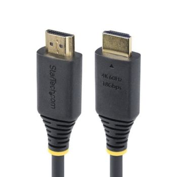Cable HDMI StarTech 30cm Alta Velocidad 4K 60Hz HDR10 ARC TPE Negro
