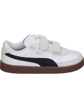 Zapatilla Puma Club Ii Era Infantiles Blancas Y Negras 402307-02 33