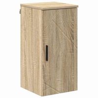 gabinete de bano roble sonoma 30 x 315 x 61 cm vidaxl