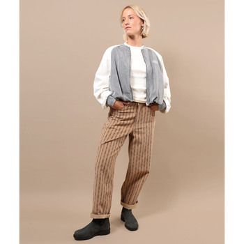 Oxbow Pantalones Pantalon STRIPY para mujer