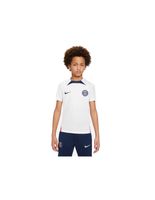 camiseta de futbol nike paris saint-germain strike blanca infantil