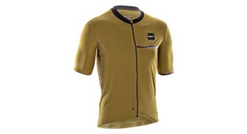 Maillot de manga corta leatt endurance 5 0 cargo marron  hombre