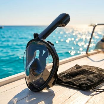 Máscara de Buceo Completa para Niños, Equipo de Snorkel Subacuático, Respirador de Buceo, Máscaras Antivaho, Respiración Segura para Niños y Adultos